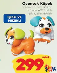GOKİDY OYUNCAK KÖPEK IŞIKLI VE MÜZİKLİ